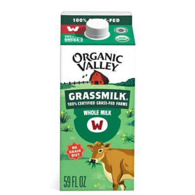 Organic Valley Grassmilk Organic Whole Milk - 59 Fl. Oz.