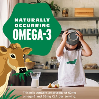 Organic Valley Grassmilk Organic Whole Milk - 0.5 Gallon - Image 5