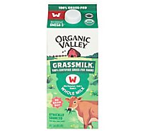Organic Valley Grassmilk Organic Whole Milk - 0.5 Gallon
