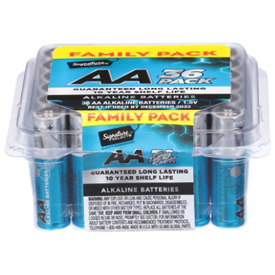 Signature SELECT Aa Battery - 36 Count - Image 3