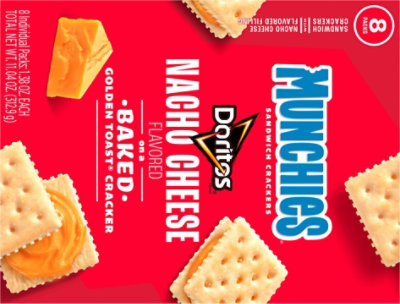 Munchies Nacho Cheese Sandwich Crackers - 8 Count - Image 6