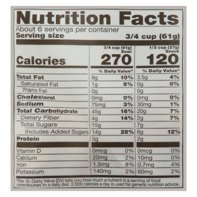 Open Nature French Vanilla Granola - 12 Oz - Image 3