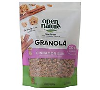 Open Nature Cinnamon Bun Granola - 12 Oz