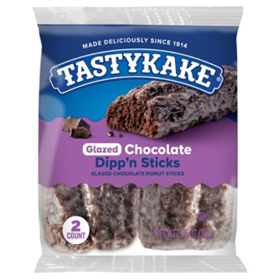 Tastykake Glazed Dippn Sticks Glazed Chocolate Donut Sticks - 2 Count - Image 3