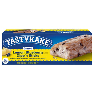 Tastykake Glazed Dippn Sticks Lemon Blueberry Donut Sticks - 6 Count - Image 4