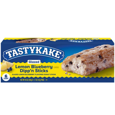 Tastykake Glazed Dippn Sticks Lemon Blueberry Donut Sticks - 6 Count - Image 3