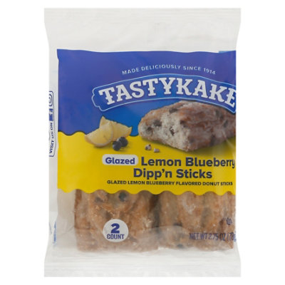 Tastykake Glazed Dippn Sticks Lemon Blueberry Donut Sticks - 2 Count - Image 3