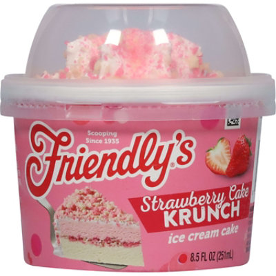 Friendly's Strawberry Krunch Ice Cream Cake Singles - 8.5 Fl. Oz. - Image 1