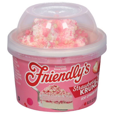 Friendly's Strawberry Krunch Ice Cream Cake Singles - 8.5 Fl. Oz. - Image 2