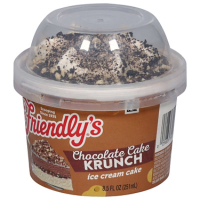 Friendly's Chocolate Krunch Ice Cream Cake Singles Cup - 8.5 Fl. Oz. - Image 2