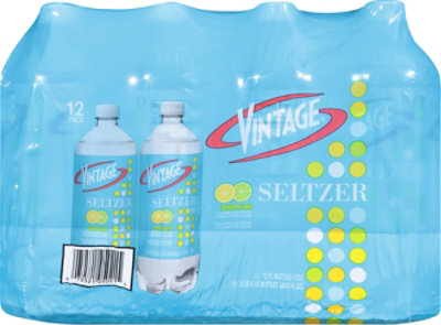 Vintage Lemon Lime Seltzer - 33.8 Fl. Oz. - Image 6