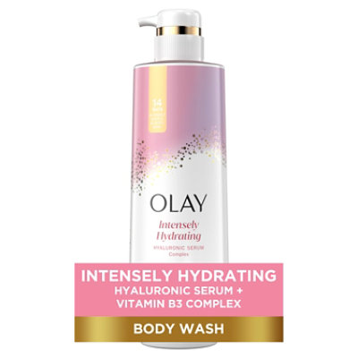 Olay Premium Cleansing Norishing Hyaluronic Acicd Body Wash and Conditioner - 20 Fl. Oz. - Image 1