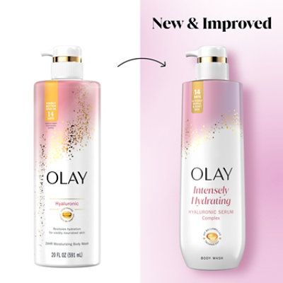 Olay Premium Cleansing Norishing Hyaluronic Acicd Body Wash and Conditioner - 20 Fl. Oz. - Image 7