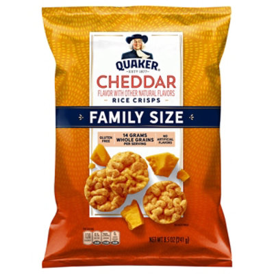 Quaker Rice Crisps Cheddar - 8.5 Oz - Image 3