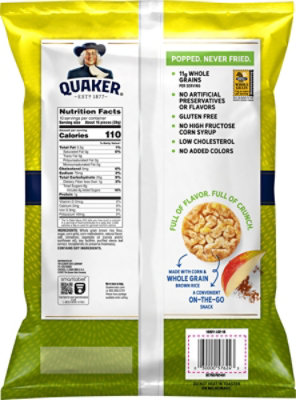 Quaker Rice Crisps Apple Cinnamon - 9.8 Oz - Image 6