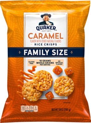 Quaker Rice Crisps Caramel - 9.8 Oz - Image 2