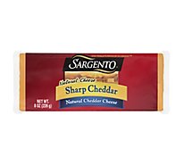 Sargento Sharp Cheddar Chunk Cheese 8 Oz - 8 Oz
