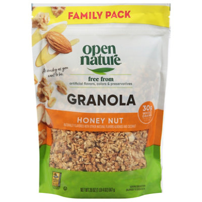 Open Nature Honey Nut Granola Family Pack - 20 Oz