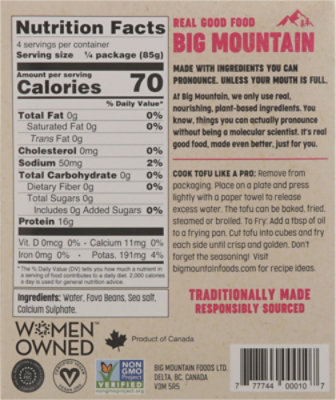 Big Mountain Foods Soy Free Tofu - 12 Oz - Image 6