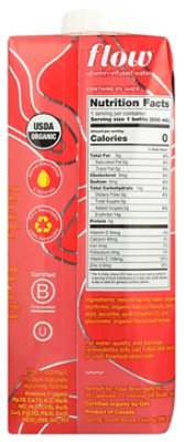 Flow Organic Vitamin Water Cherry - 16.9 Fl. Oz. - Image 5