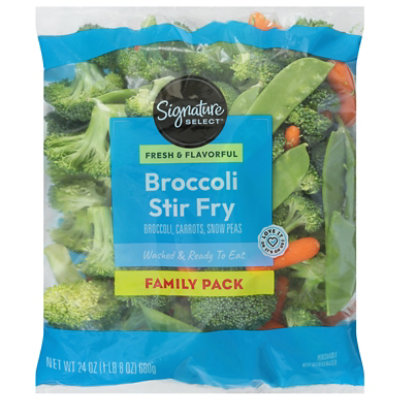 Signature Select/Farms Broccoli Stir Fry Family Pack - 24 Oz - Image 3