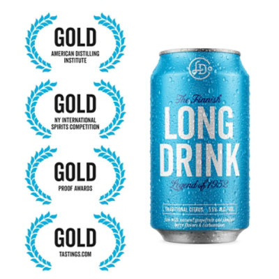 Long Drink Crisp Soda Variety In Cans - 8-12 Fl. Oz. - Image 4
