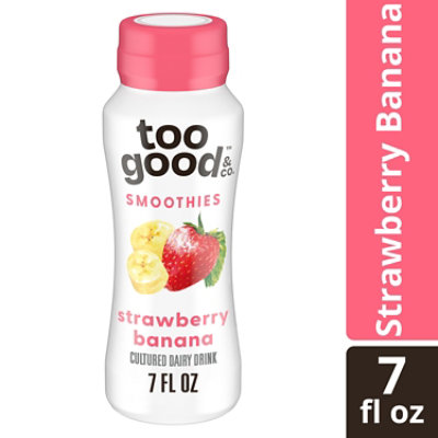 Too Good & Co. Strawberry Banana Smoothie Drink  7 Fl. Oz. - Image 1