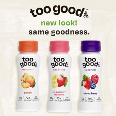 Too Good & Co. Strawberry Banana Smoothie Drink  7 Fl. Oz. - Image 5