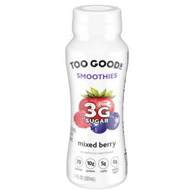 Too Good & Co. Mixed Berry Smoothie Drink  7 Fl. Oz. - Image 1