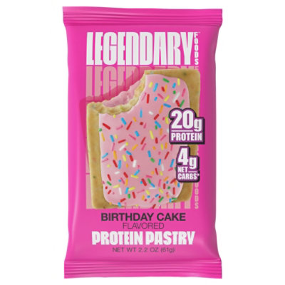 Legendary Foods Protein Pastry - Birthday Cake, 2.2 oz - Image 2