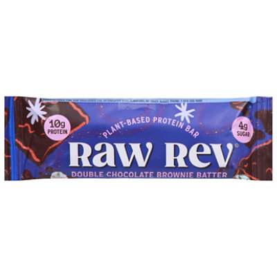 Raw Rev Protein Bar Glo Chocolate Brownie - 1.6 Oz - Image 2