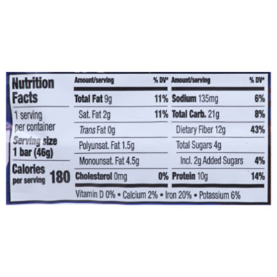 Raw Rev Protein Bar Glo Chocolate Brownie - 1.6 Oz - Image 4