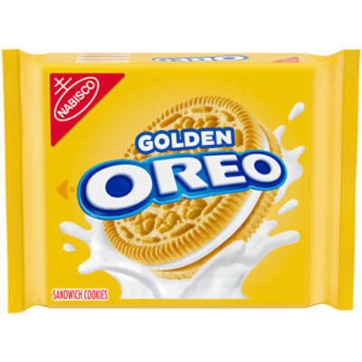 OREO Golden Sandwich Cookies -13.5 Oz - Image 1