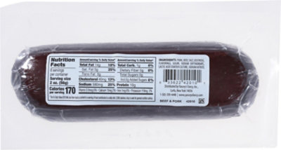 Yanceys Fancy Summer Pork N Beef Sausage - 12 Oz - Image 6