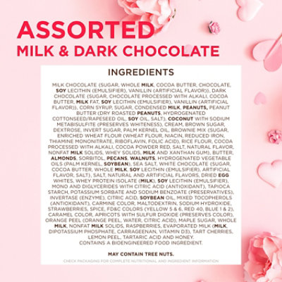 WHITMAN'S SAMPLER Valentine's Cheetah Heart Assorted Milk & Dark Chocolate Gift Box - 6.25 Oz - Image 3