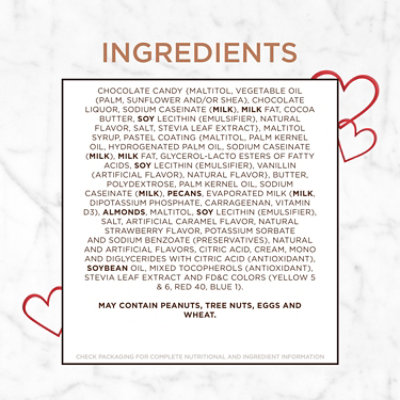 RUSSELL STOVER Valentine's Sugar Free Heart Chocolate Candy Gift Box - 8.3 Oz - Image 4