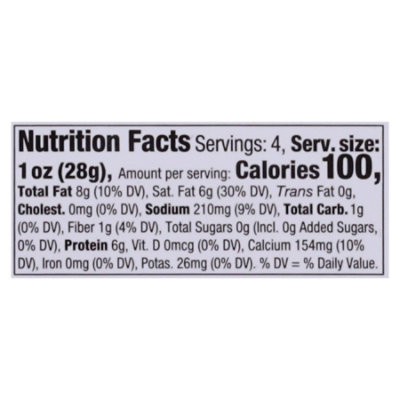 Kingston Creamery Blue Breezy Cheese Wedge - 4 Oz - Image 3