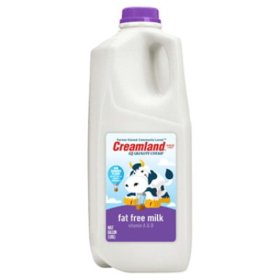 Creamland Skim Milk - 0.50 Gallon - Image 1