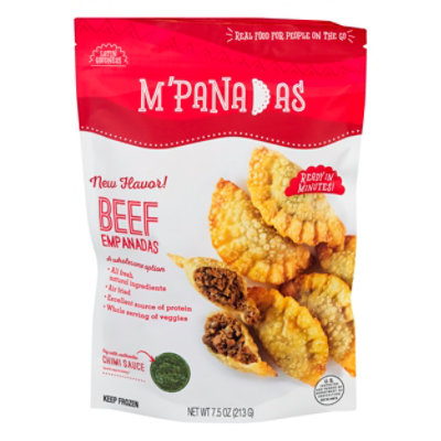 Maspanadas Empanadas Beef  And Veggies Mini - 7.5 Oz - Image 1