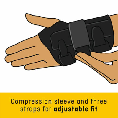 Futuro Compression Stabilizing Wrist Brace Left Hand Small Medium - Each - Image 5