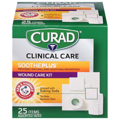 Curad Sootheplus Non Stick Pads Variety Pack - 25 Count - Image 3