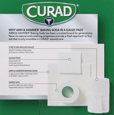 Curad Sootheplus Non Stick Pads Variety Pack - 25 Count - Image 4