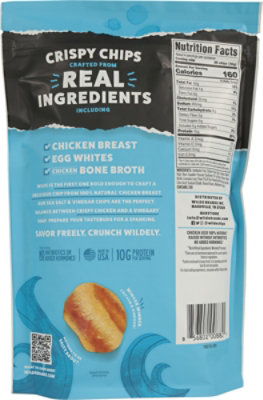 WILDE Protein Chips Chicken Sea Salt & Vinegar - 4 OZ - Image 4