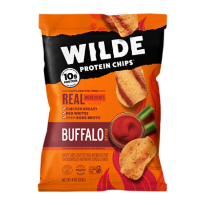 WILDE Protein Chips Buffalo Chicken - 4 OZ - Image 1