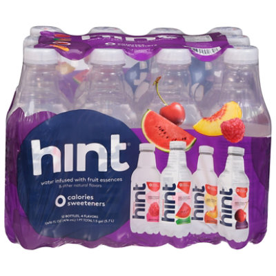 Hint Flavored Water Variety Pack 12 Count - 192 Fl. Oz. - Image 3