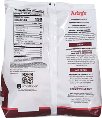 Arby's Frozen Crinkle Cut Fries - 26 Oz - Image 5