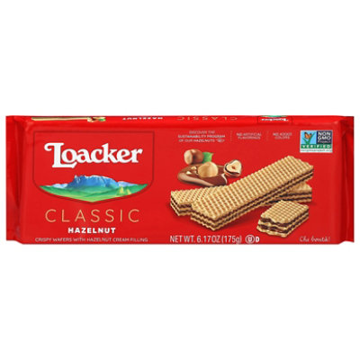 Loacker Classic Hazelnut Wafer - 6.17 Oz - Image 2