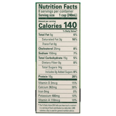 Organic Valley Reduced Fat 2% Milk - 64 Fl. Oz. - Image 4