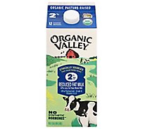 Organic Valley Reduced Fat 2% Milk - 64 Fl. Oz.