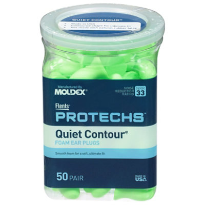 Flents Quiet Center Ear Plugs Tub - 50 Count - Image 3